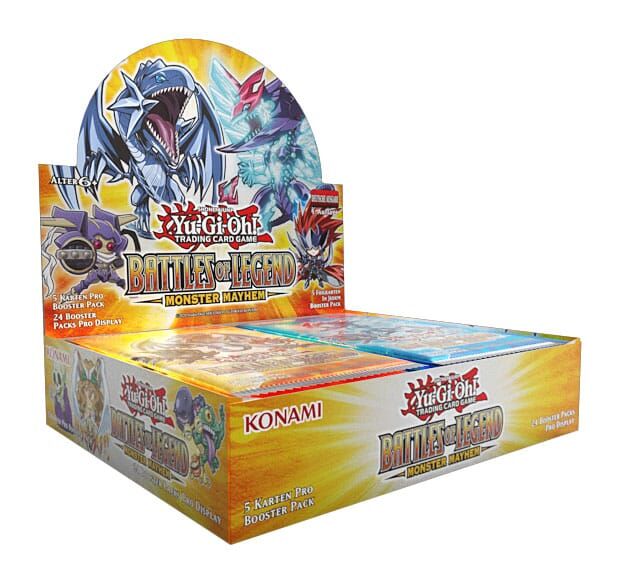 Battles of Legend: Monster Mayhem Booster Display (24) - 1. Auflage - Yu-Gi-Oh! - DE Battles of Legend: Monster Mayhem Booster Display (24) - 1. Auflage - Yu-Gi-Oh! - DE