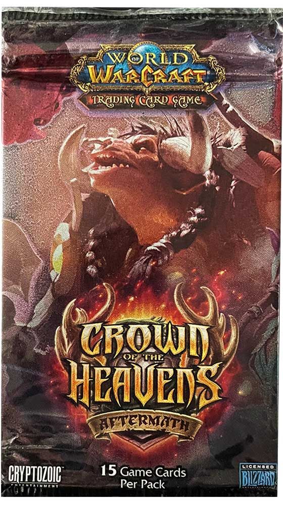 crowns-of-the-heavens-world-of-warcraft-tcg-booster-pack-1 Crowns of the Heavens World of Warcraft TCG Booster Pack