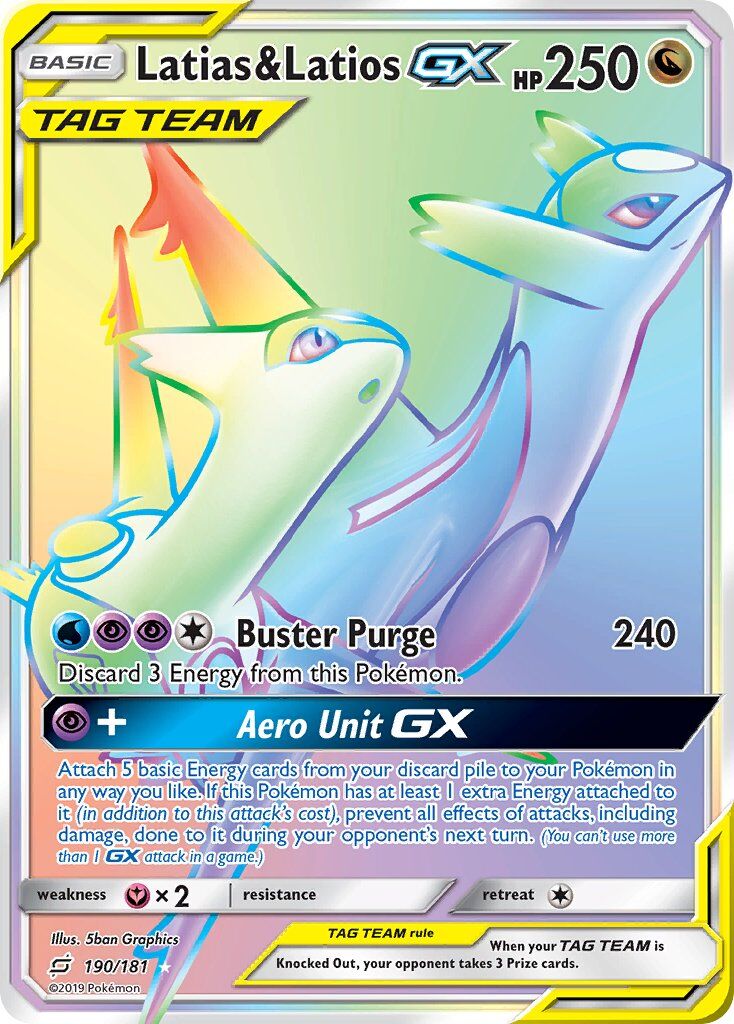 Latias & Latios-GX - 190/181 - EN Latias & Latios-GX - 190/181 - EN
