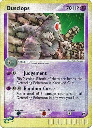 Dusclops - 4/100 - Reverse Holo - EN