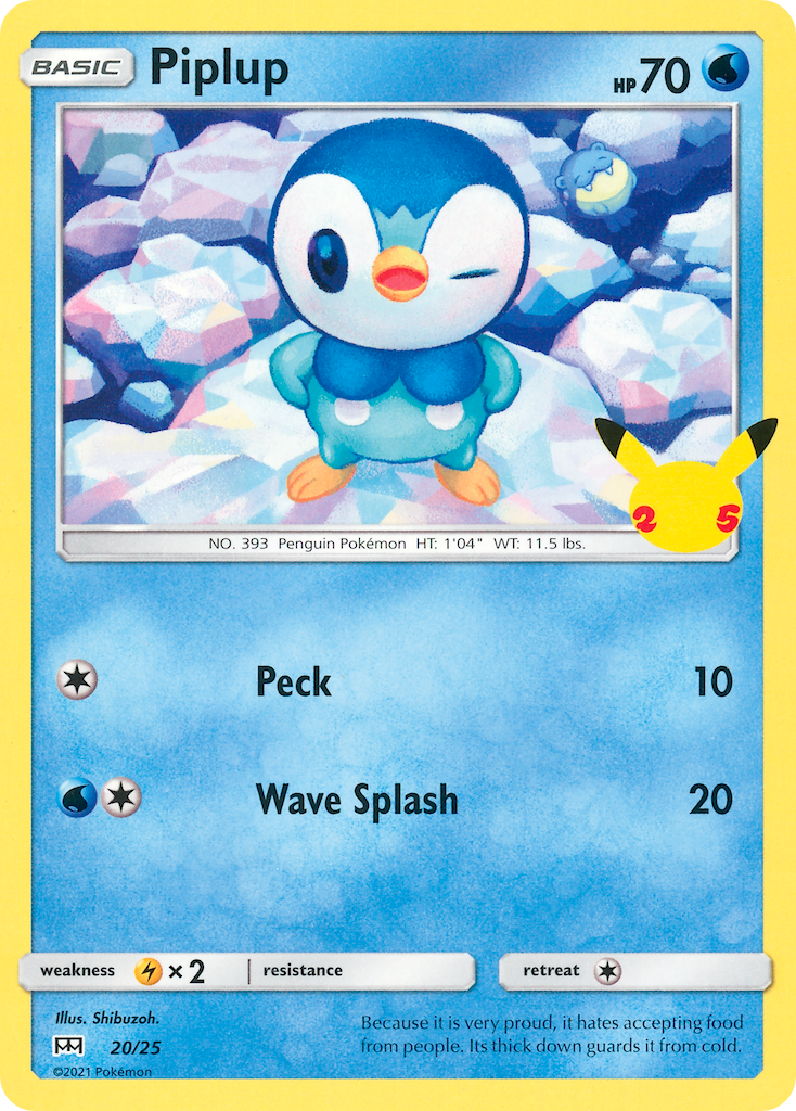 Piplup - 20/25 - EN Piplup - 20/25 - EN