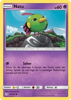 natu-pok-mon-tcg Natu 078/236 - Pokémon TCG