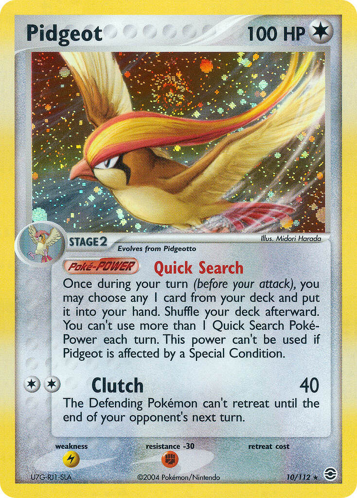 Pidgeot - 10/112 - EN