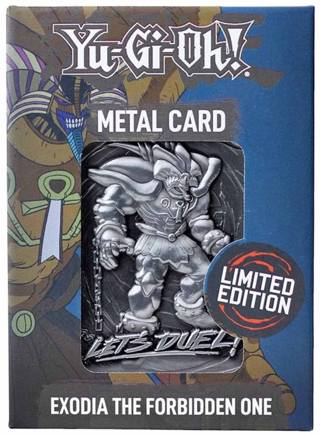Yu-Gi-Oh! Exodia the Forbidden One Limited Edition Metal Card Yu-Gi-Oh! Exodia the Forbidden One Limited Edition Metal Card