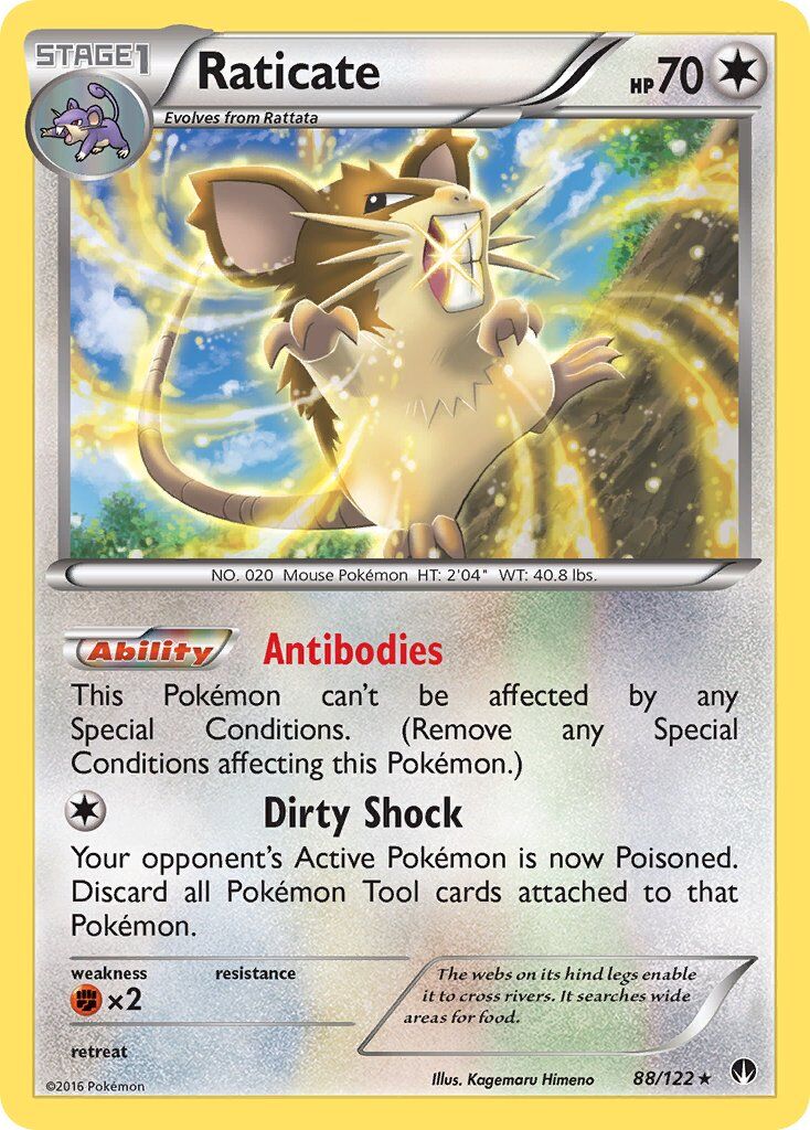 Raticate - 88/122 - EN