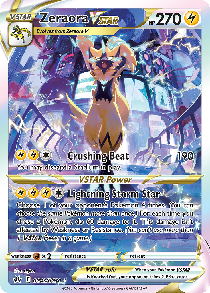 Zeraora VSTAR - GG43/GG70 - EN Zeraora VSTAR - GG43/GG70 - EN