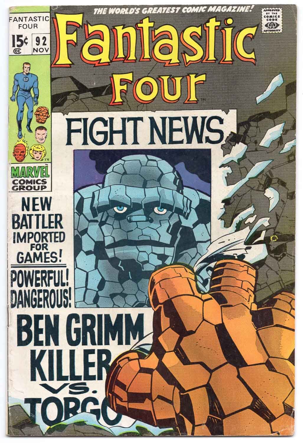 Fantastic Four #92