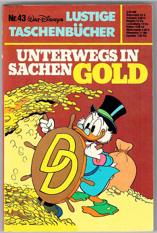 lustiges_taschenbuch_43 Walt Disneys Lustige Taschenbücher LTB #43