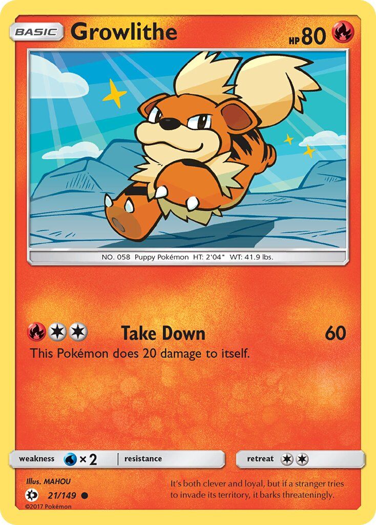 Growlithe - 21/149 - EN Growlithe - 21/149 - EN