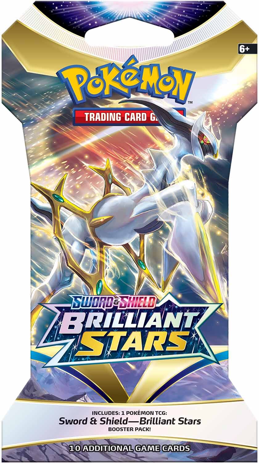 Pokémon Sword & Shield Brilliant Stars Sleeved Booster - EN