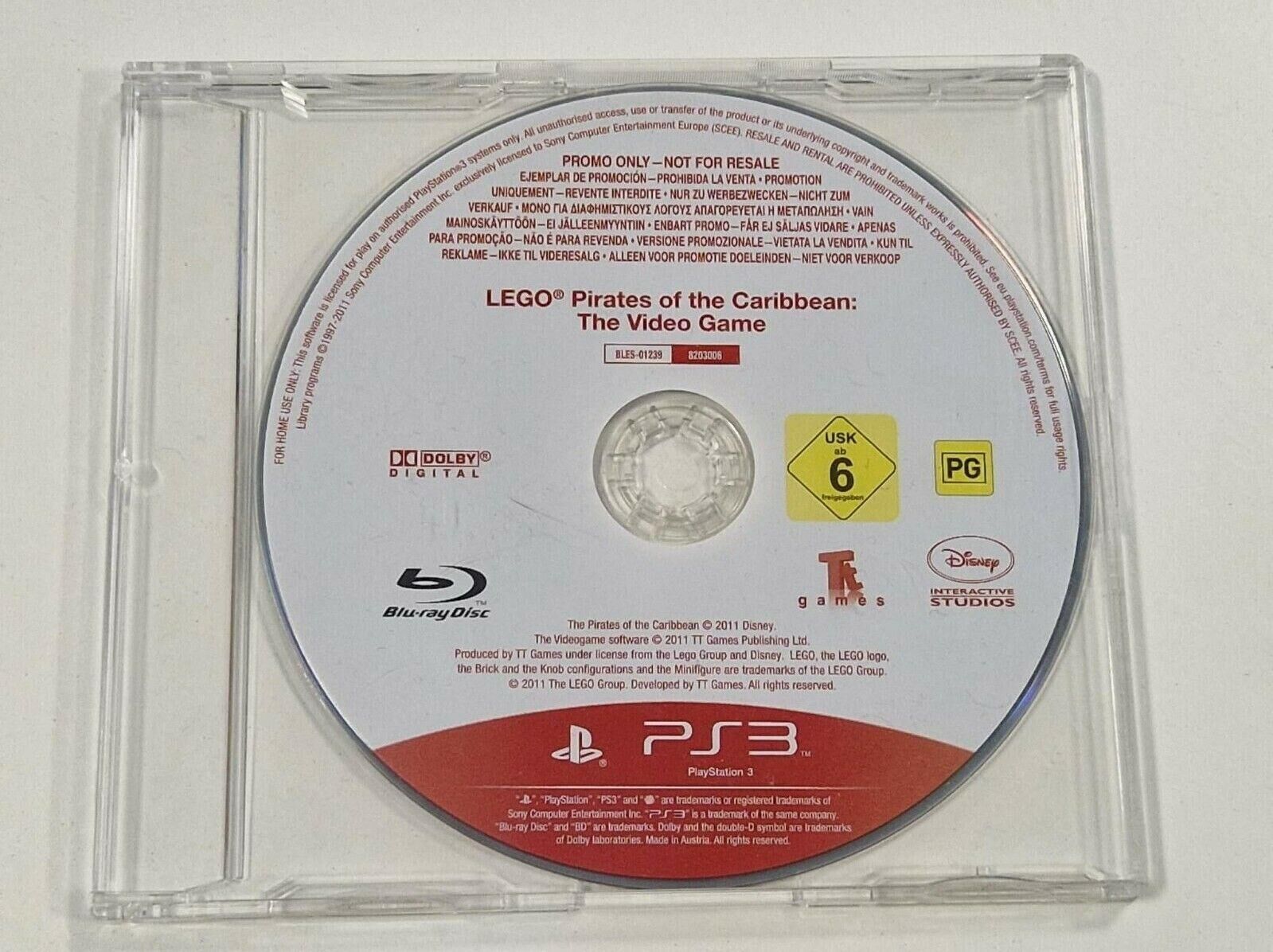 LEGO Pirates Of The Caribbean: The Video Game [Promo Only] - OVP - PS3 - EN