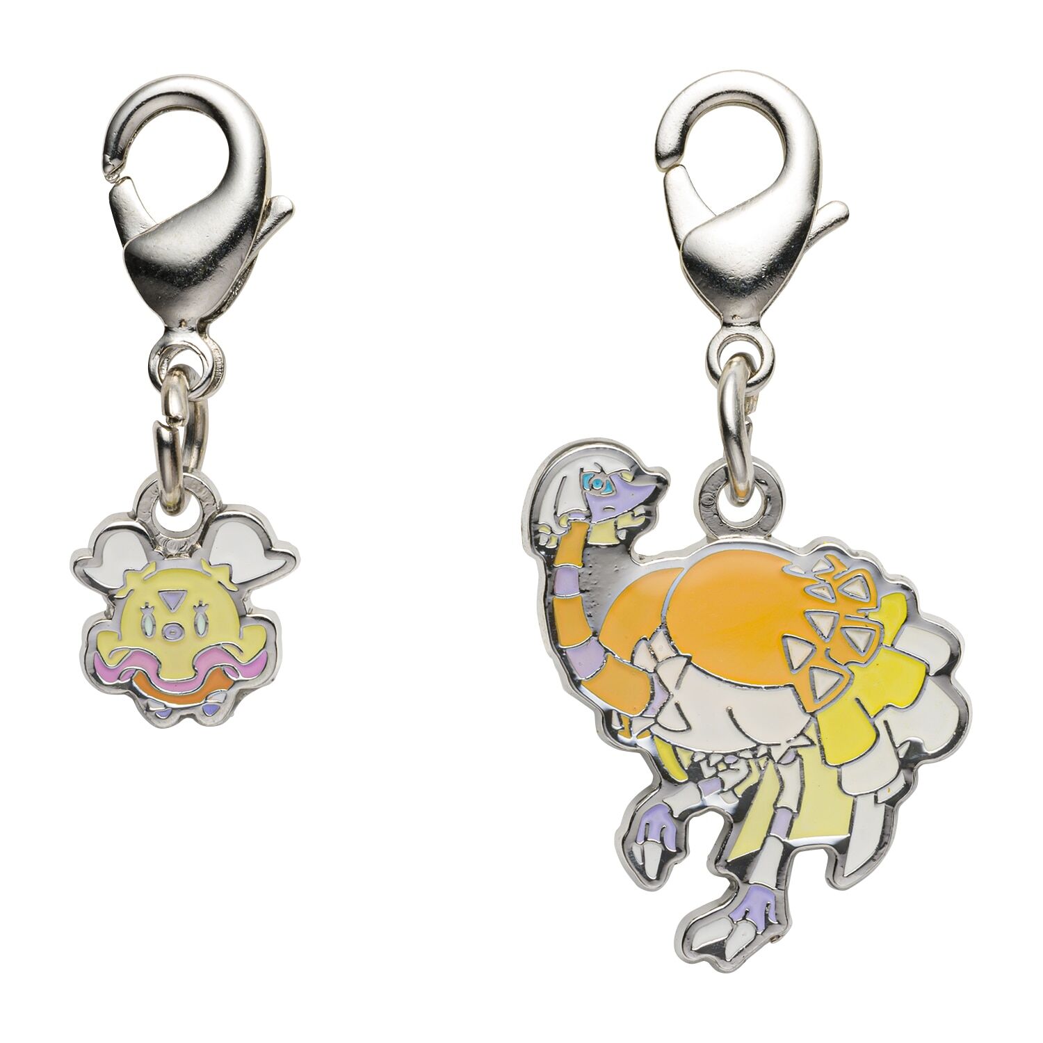 Pokemon Center - Flittle, Espathra Schlüsselanhänger - 2 Stück Pokemon Center - Flittle, Espathra Schlüsselanhänger - 2 Stück