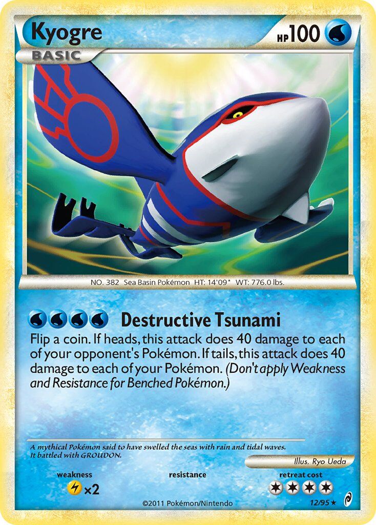 Kyogre - 12/95 - EN Kyogre - 12/95 - EN