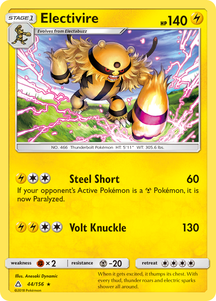 Electivire - 44/156 - EN Electivire - 44/156 - EN