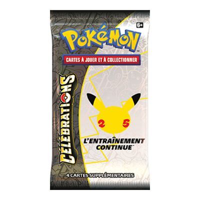 Pokémon 25th Anniversary Célébrations Booster - FR