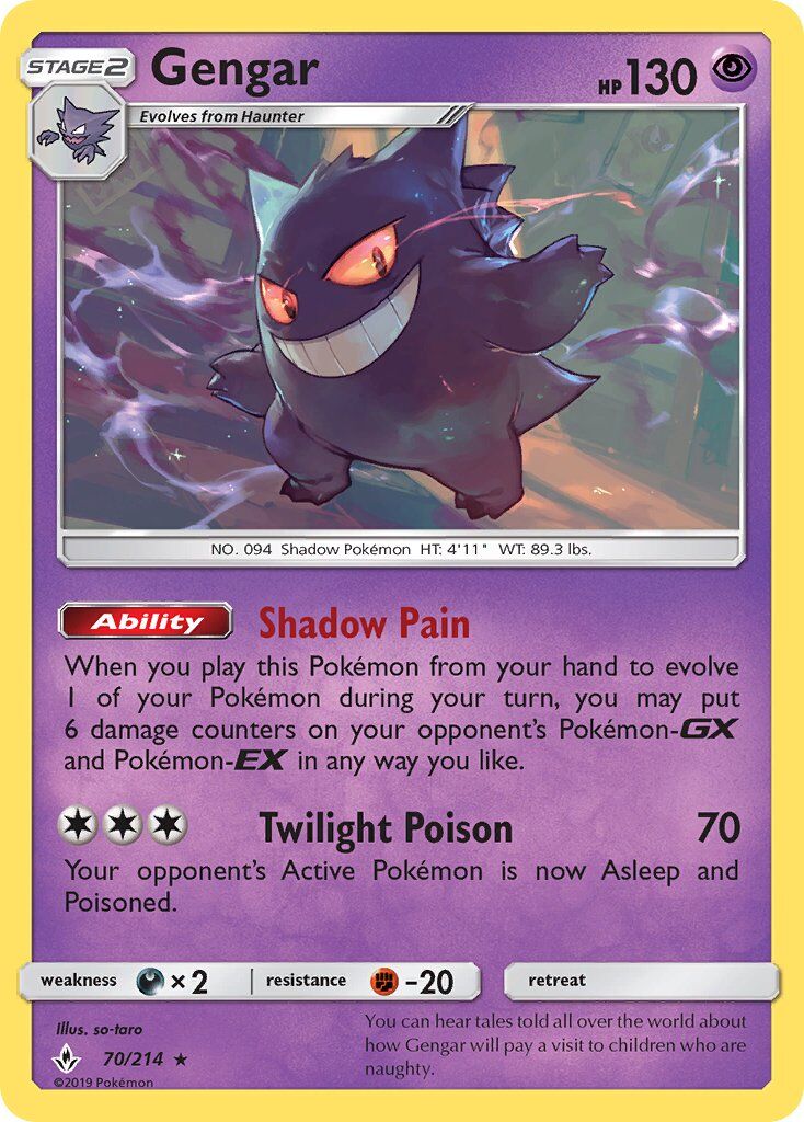Gengar - 70/214 - EN