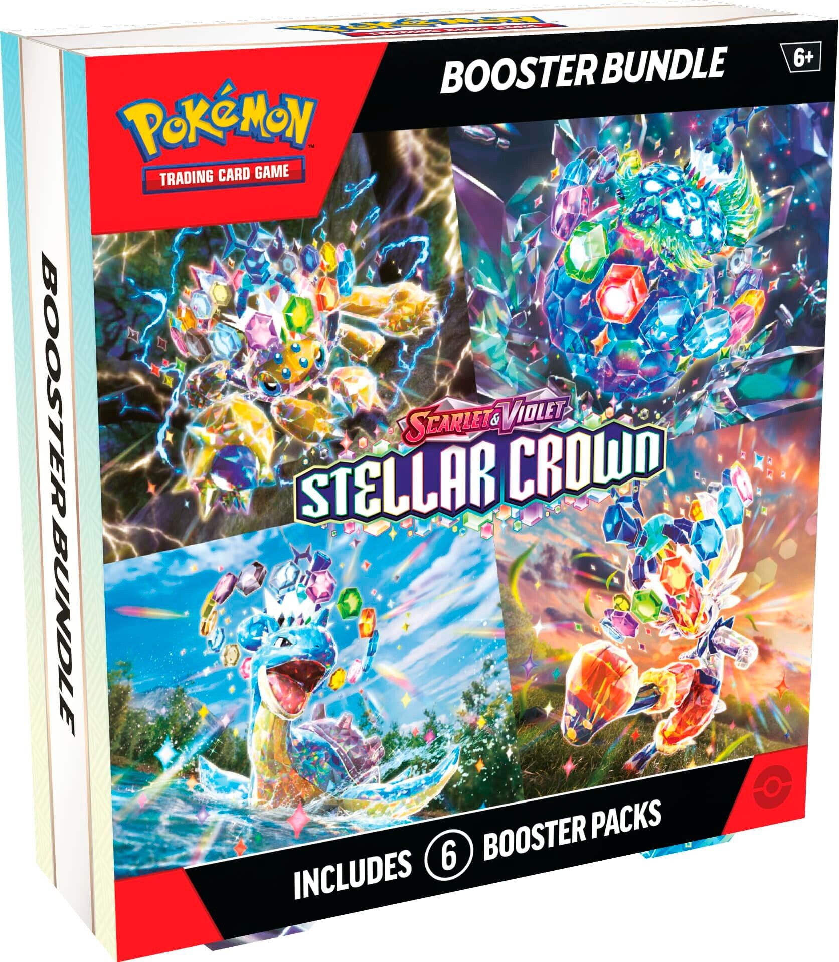 Pokémon TCG: Scarlet & Violet-Stellar Crown Booster Bundle (6 Packs) - EN