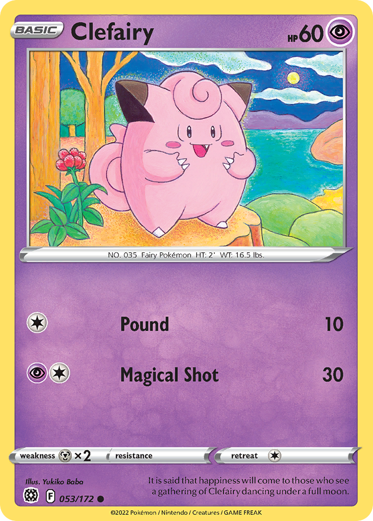 Clefairy - 053/172 - EN