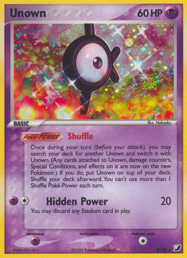 Unown - K/115 - EN