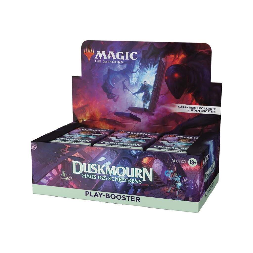 Duskmourn: Haus des Schreckens Play Booster Display (36) - Magic the Gathering - DE Duskmourn: Haus des Schreckens Play Booster Display (36) - Magic the Gathering - DE
