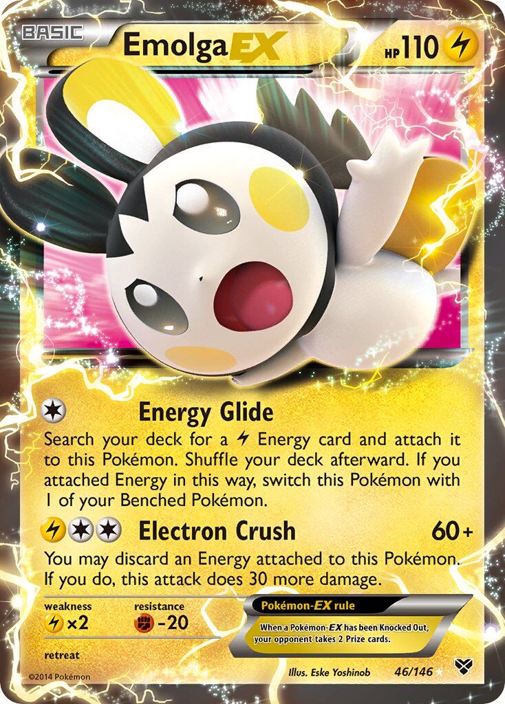 Emolga-EX - 46/146 - EN Emolga-EX - 46/146 - EN