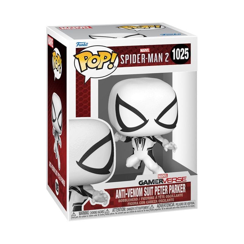 Spider-Man 2 POP! Games Viny Figur Anti-Venom Peter (1025) 9cm Spider-Man 2 POP! Games Viny Figur Anti-Venom Peter (1025) 9cm
