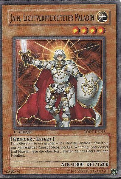 Jain, Lichtverpflichteter Paladin - Yu-Gi-Oh!