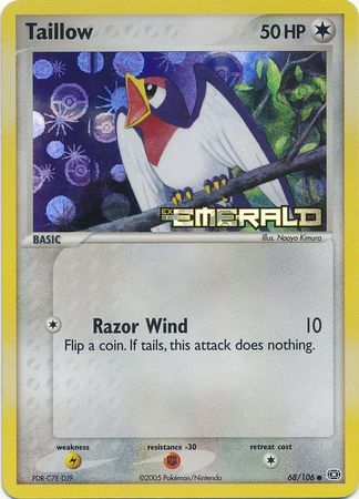 Taillow - 68/106 - Reverse Holo - EN