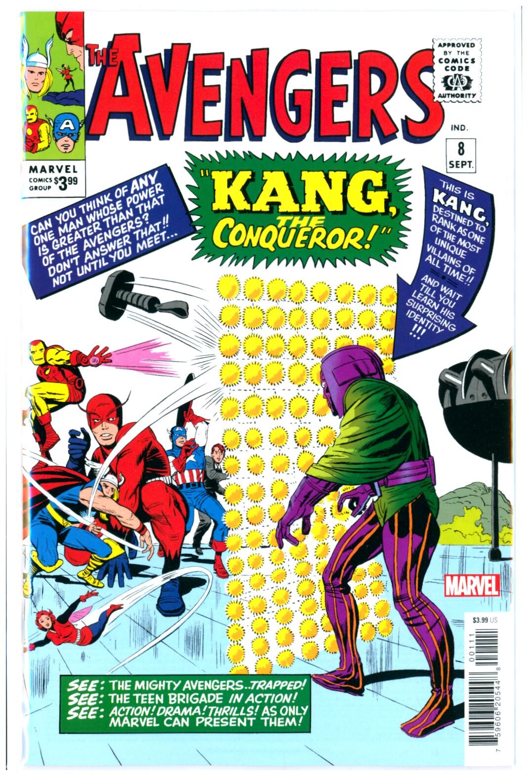avengers-8-facsimile Avengers #8 Facsimile