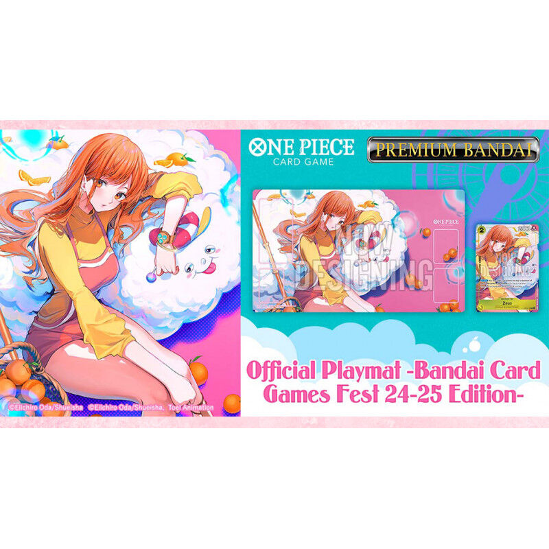 One Piece Card Game - Official Playmat - Bandai Card Games Fest 24-25 Edition One Piece Card Game - Official Playmat - Bandai Card Games Fest 24-25 Edition