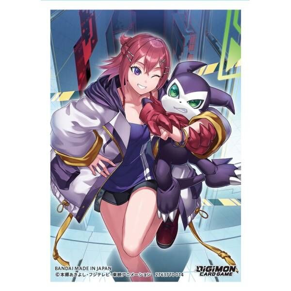 Yuuki 2025 Ver.1.0 - Digimon Card Game Official Sleeves 