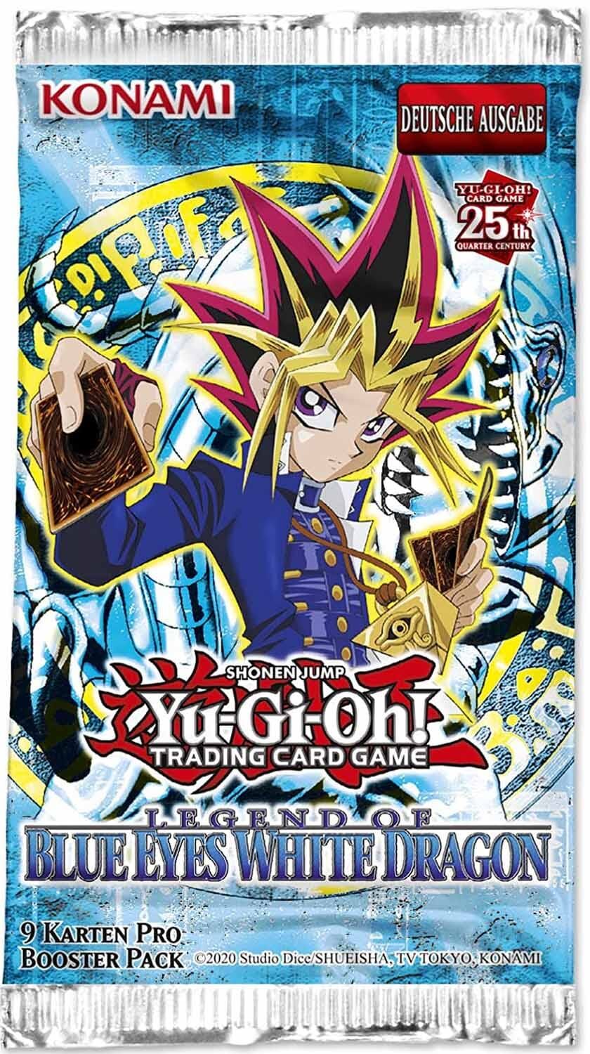 Legend of Blue-Eyes White Dragon Booster 25th Anniversary - Yu-Gi-Oh! - DE Legend of Blue-Eyes White Dragon Booster 25th Anniversary - Yu-Gi-Oh! - DE