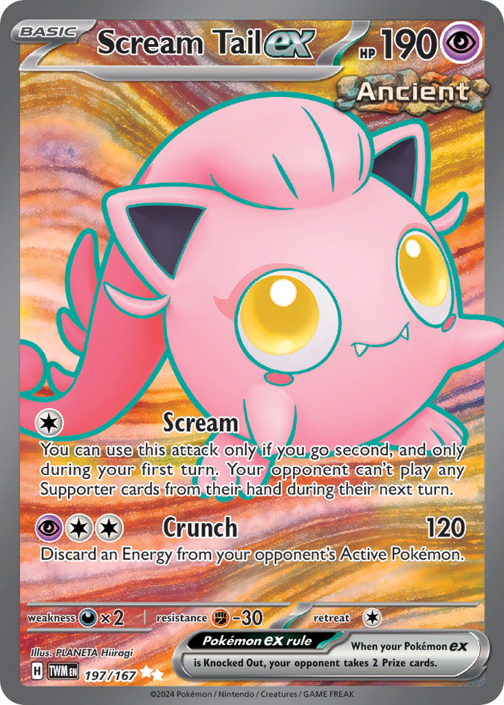 Scream Tail ex - 197/167 - EN