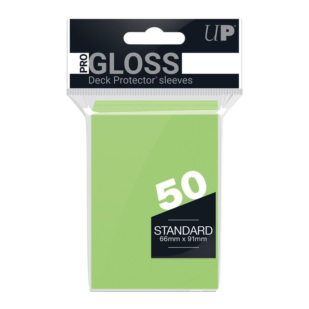 UP - PRO GLOSS - Standard Sleeves Lime Green (50) UP - PRO GLOSS - Standard Sleeves Lime Green (50)