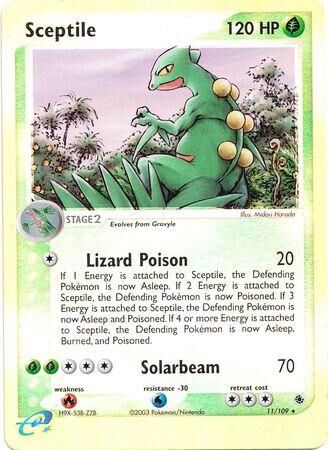 Sceptile - 11/109 - Reverse Holo - EN Sceptile - 11/109 - Reverse Holo - EN