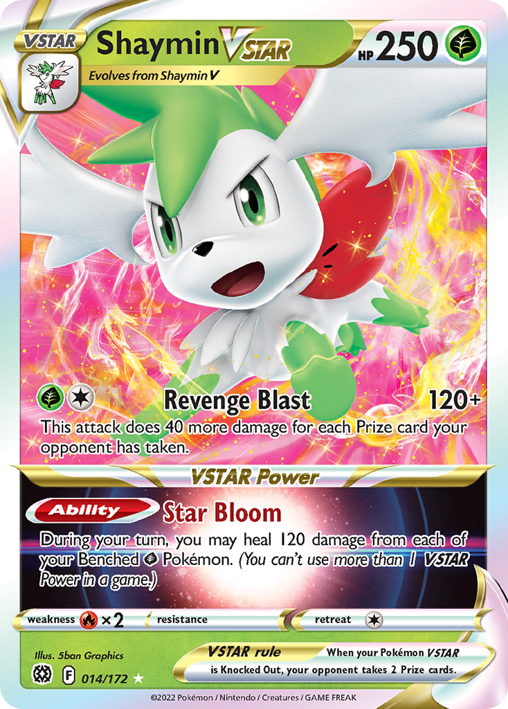 Shaymin VSTAR - 014/172 - EN Shaymin VSTAR - 014/172 - EN