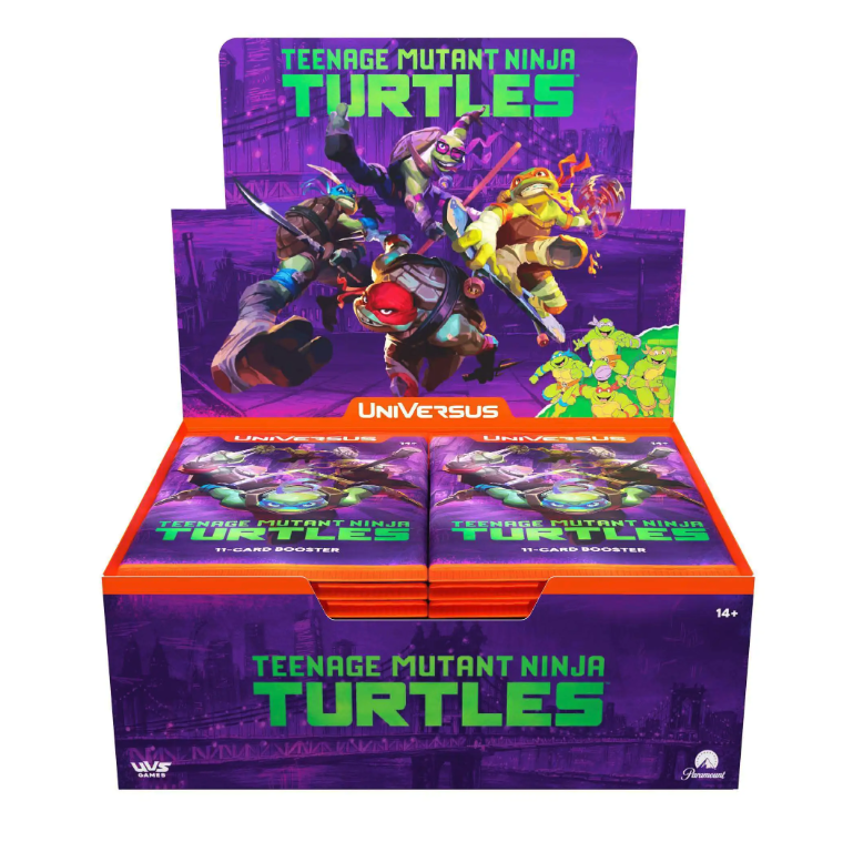 UniVersus CCG: Teenage Mutant Ninja Turtles - TMNT Booster Display (24) - EN