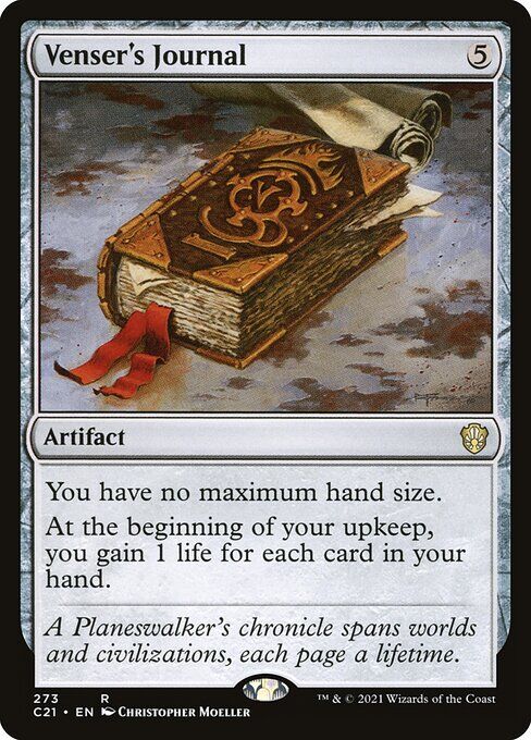 Venser's Journal - C21 273 - Normal - EN - NM