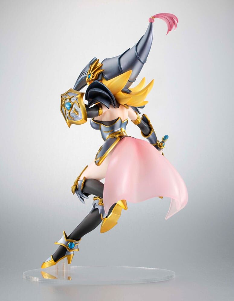 Yu-Gi-Oh! Duel Monsters Monsters Chronicle Art Works PVC Statue Dark Magician Girl The Dragon Knight 22cm 