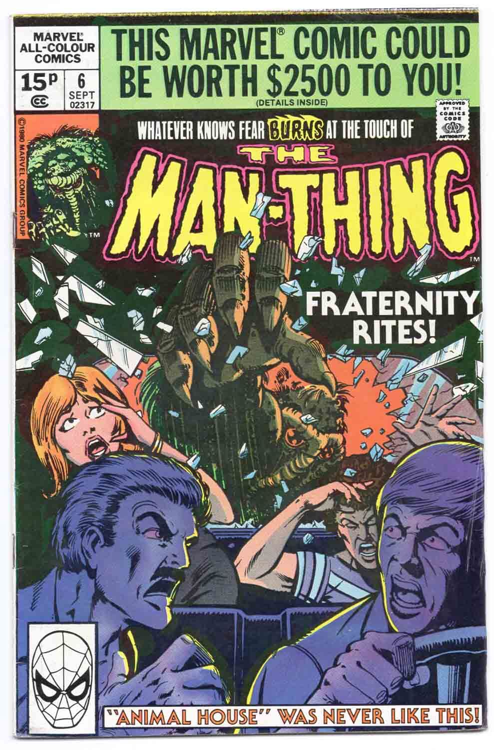 man-thing_vol_2_006 Man-Thing #6 1979