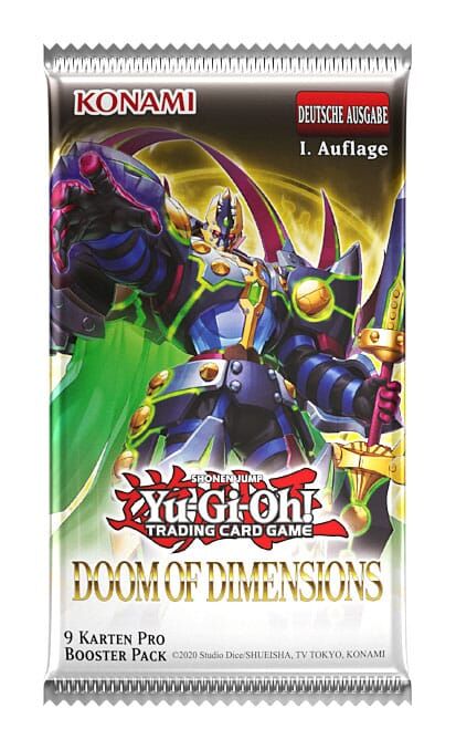 Doom of Dimensions Booster Pack - 1. Auflage - Yu-Gi-Oh! - DE