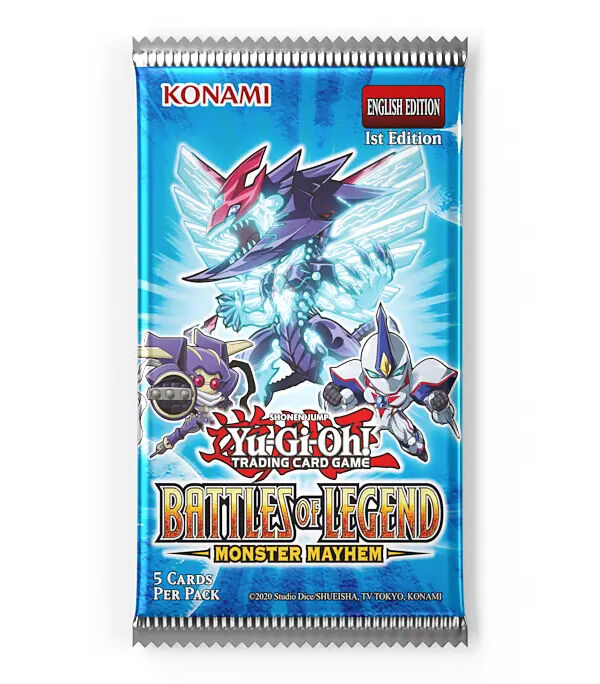 Battles of Legend: Monster Mayhem Booster Pack - 1. Auflage - Yu-Gi-Oh! - EN