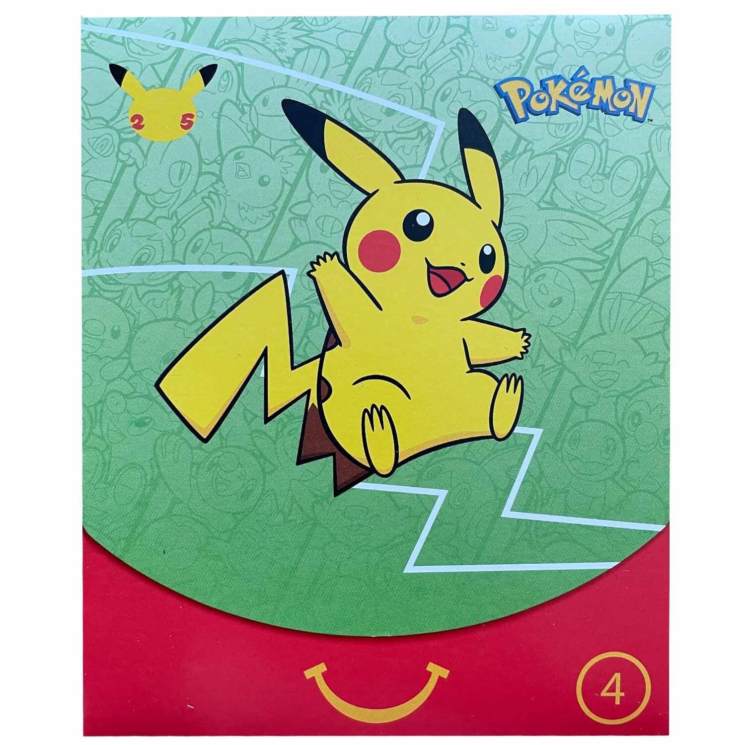 Pokémon 25th Anniversary McDonalds Promo Booster 2021 Green - EN