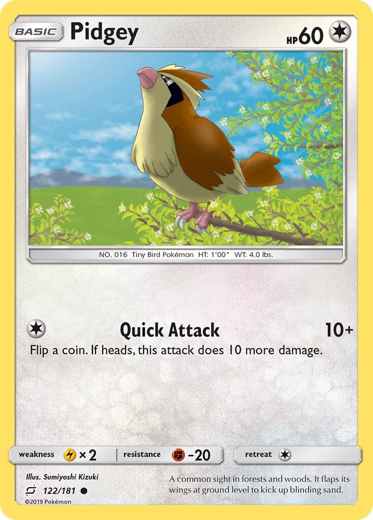 Pidgey - 122/181 - EN