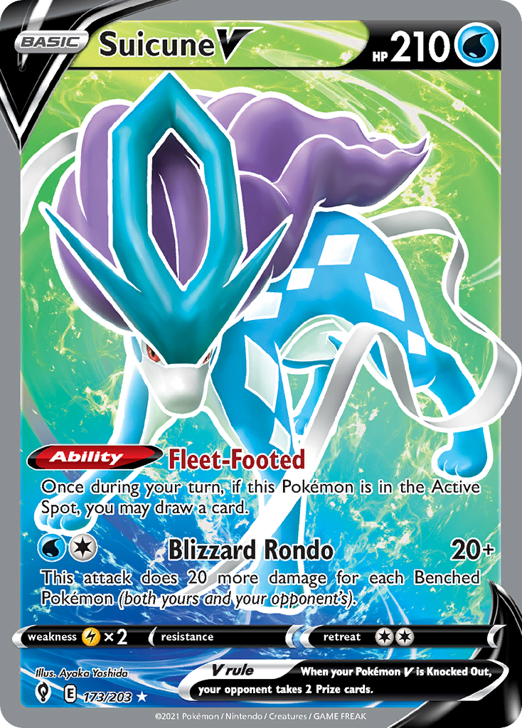 Suicune V - 173/237 - EN