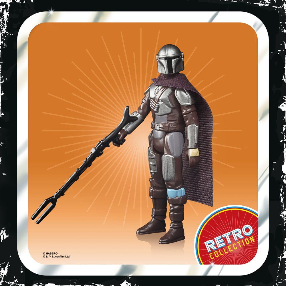 Star Wars The Mandalorian Retro Collection Actionfigur 2022 The Mandalorian 10 cm