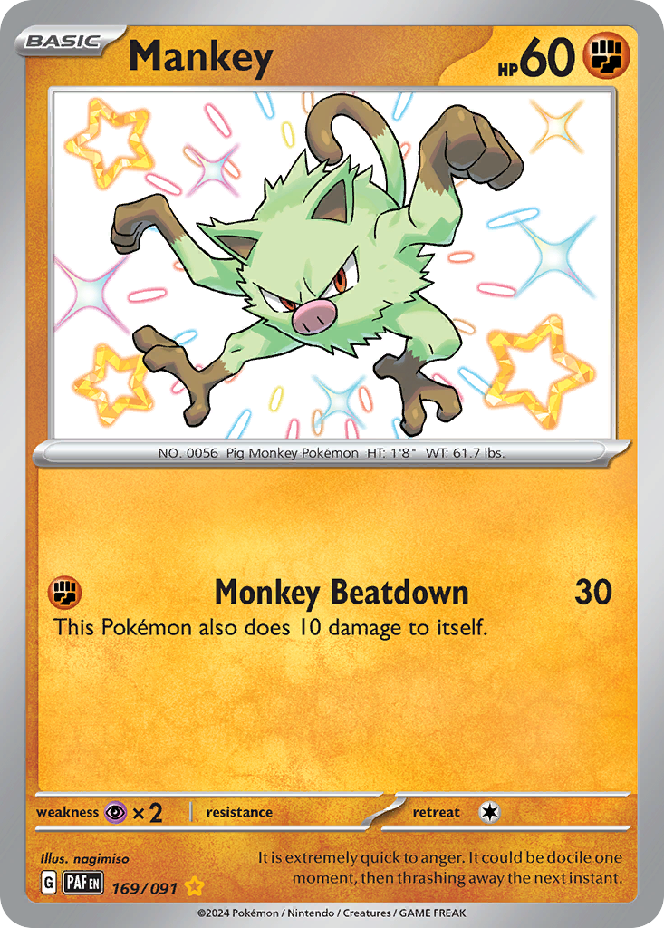 Mankey - 169/91 - EN