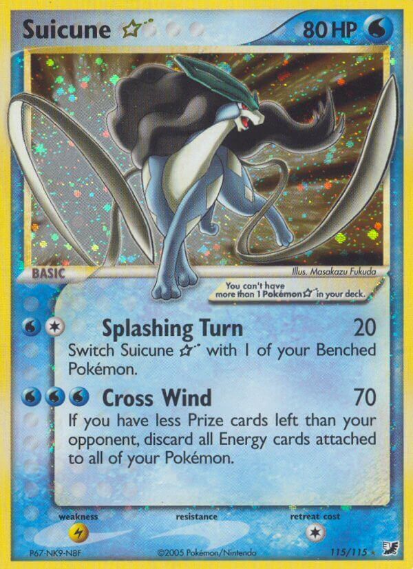 Suicune Star - 115/115 - EN Suicune Star - 115/115 - EN