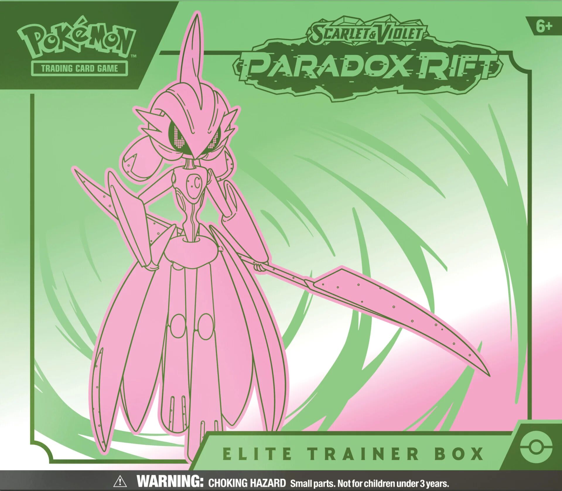 Pokémon TCG: Scarlet & Violet - Paradox Rift Elite Trainer Box Iron Valiant - EN
