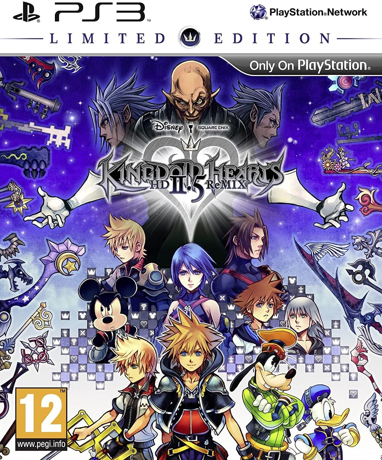 Kingdom Hearts HD 2.5 Remix [Limited Edition] - OVP - PS3 - DE